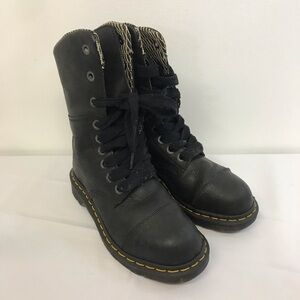 Dr. Martens Industrial Steel Toe Combat Boots Sz 6